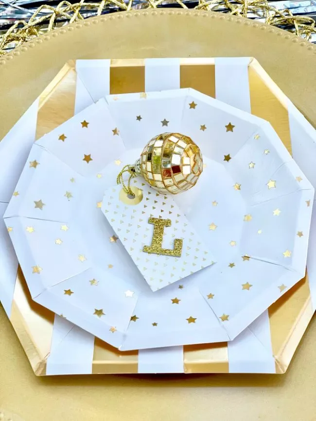 33 Creative New Year's Eve Home Party Ideas to Transform Your Space 22 Disco Ball Place Setting
