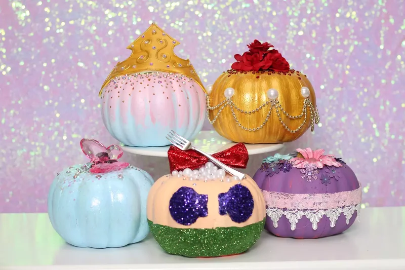 90 Creative Pumpkin Decorating Ideas to Try This Season 13 Disney Princess Pumpkin