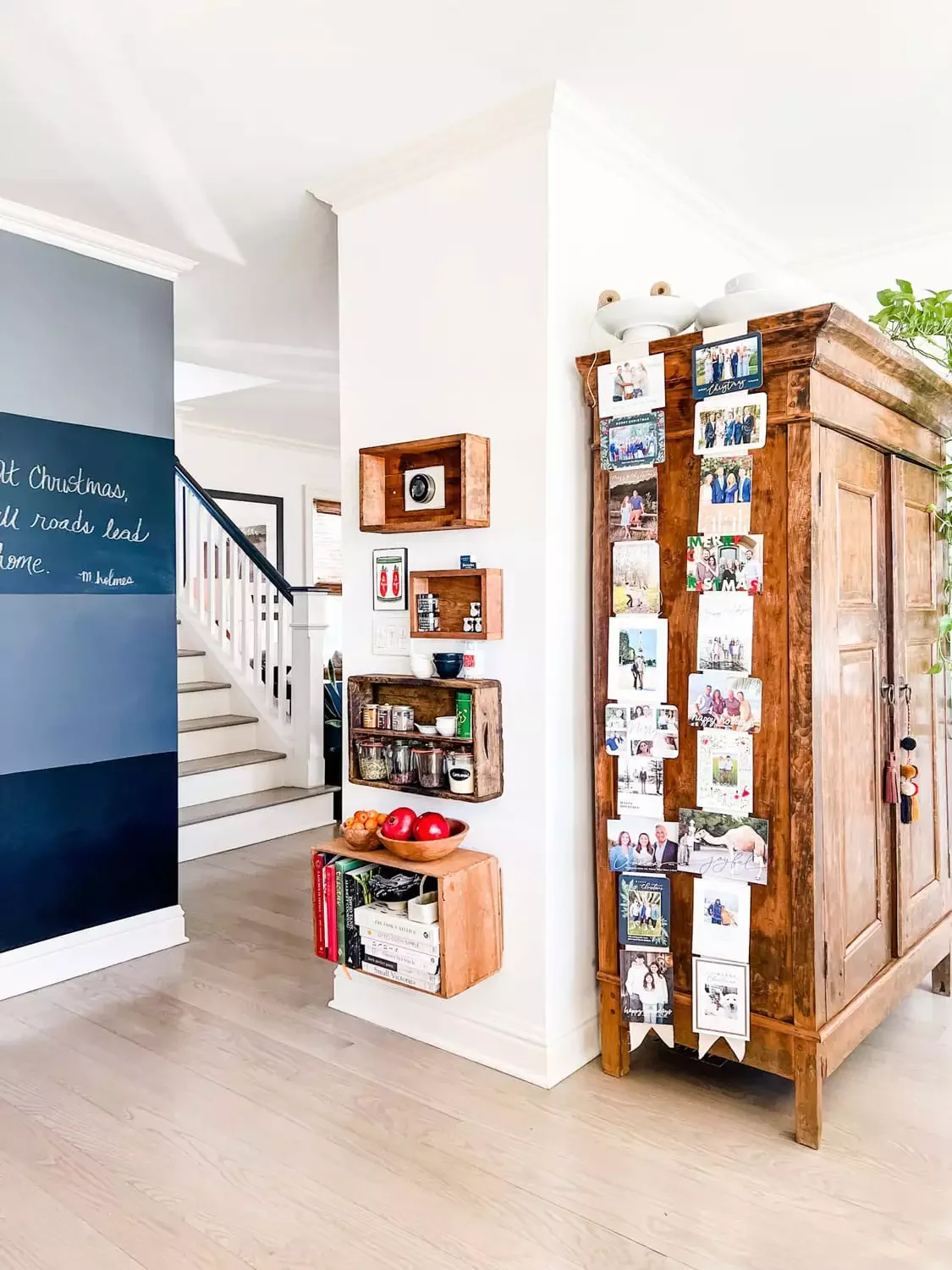 115 Stunning Christmas Decorating Ideas to Transform Your Home This Holiday Season Display Christmas Cards