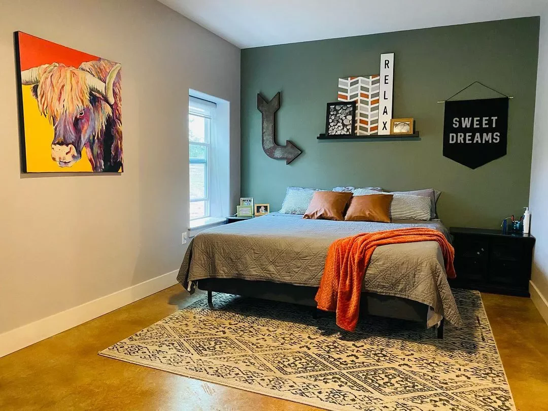 25 Bedroom Accent Wall Ideas That Completely Transform Display Objects and Art
