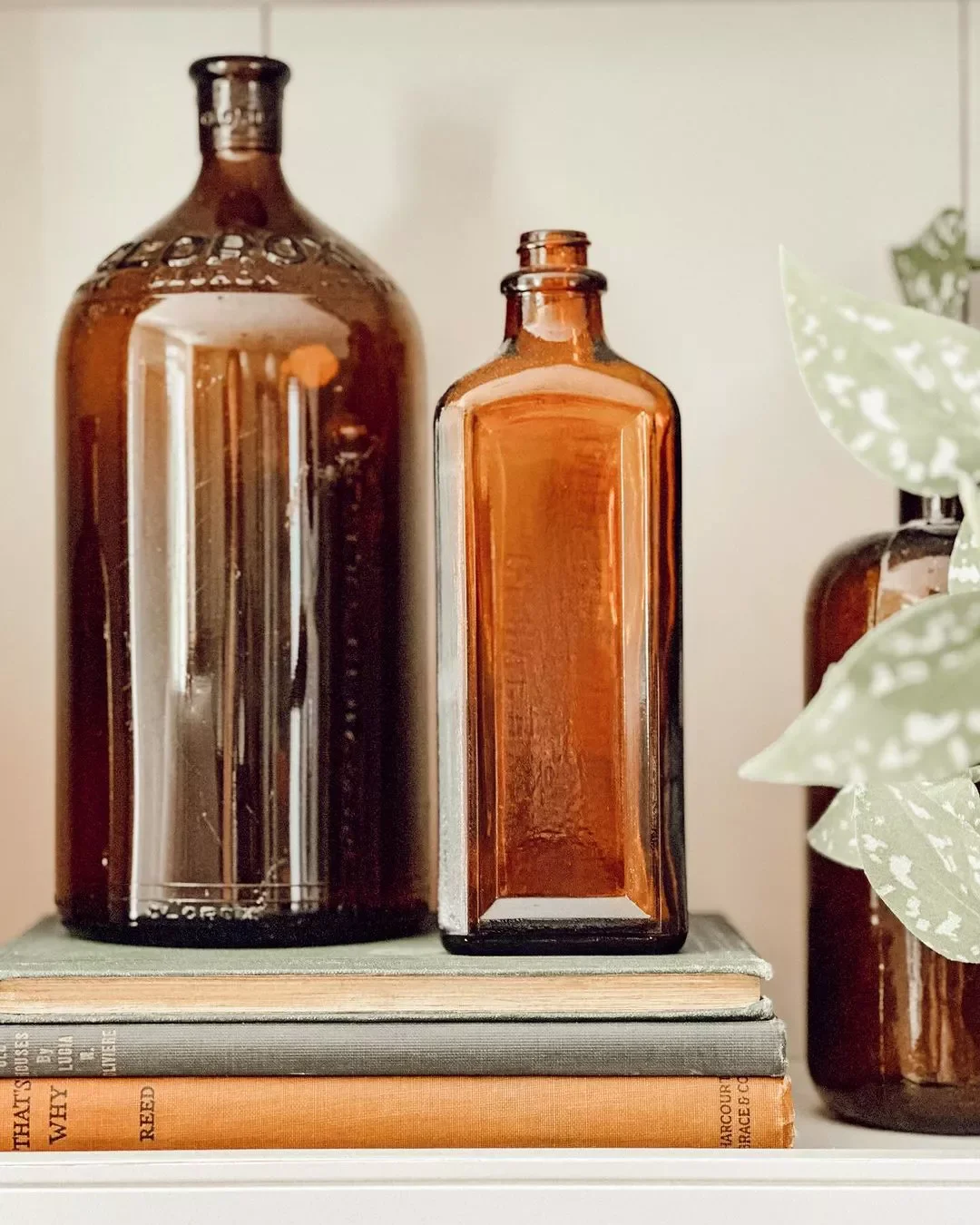 22 Cozy Fall Decorating Ideas That'll Transform Your Apartment This Season 19 Display Seasonal Colored Bottles