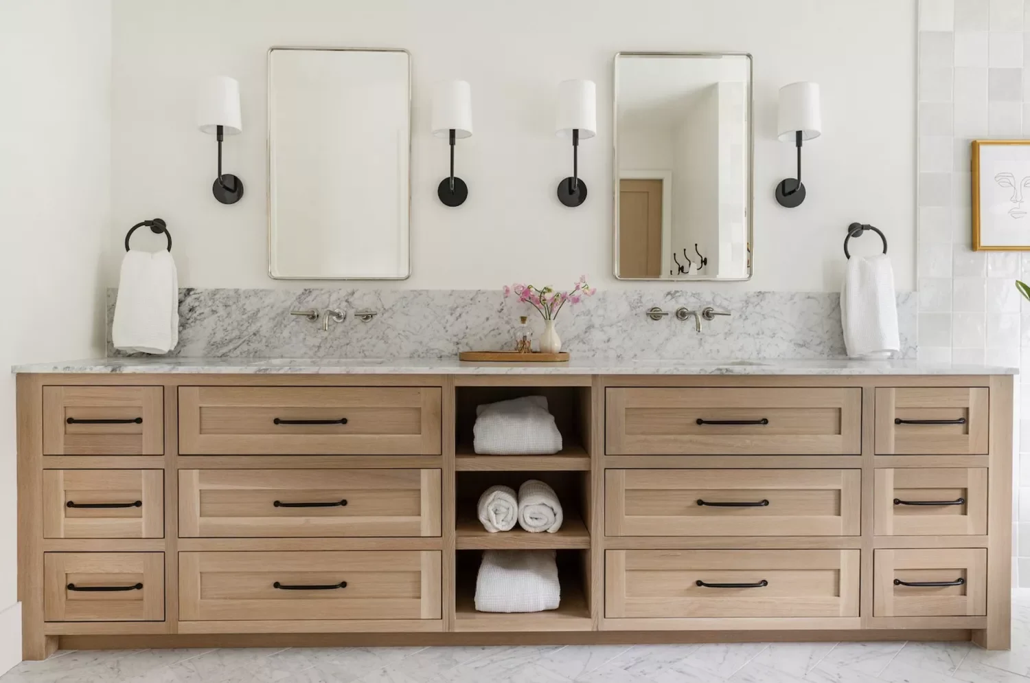 20 Smart Ways to Transform Your Bathroom Cabinet Storage Display Towels