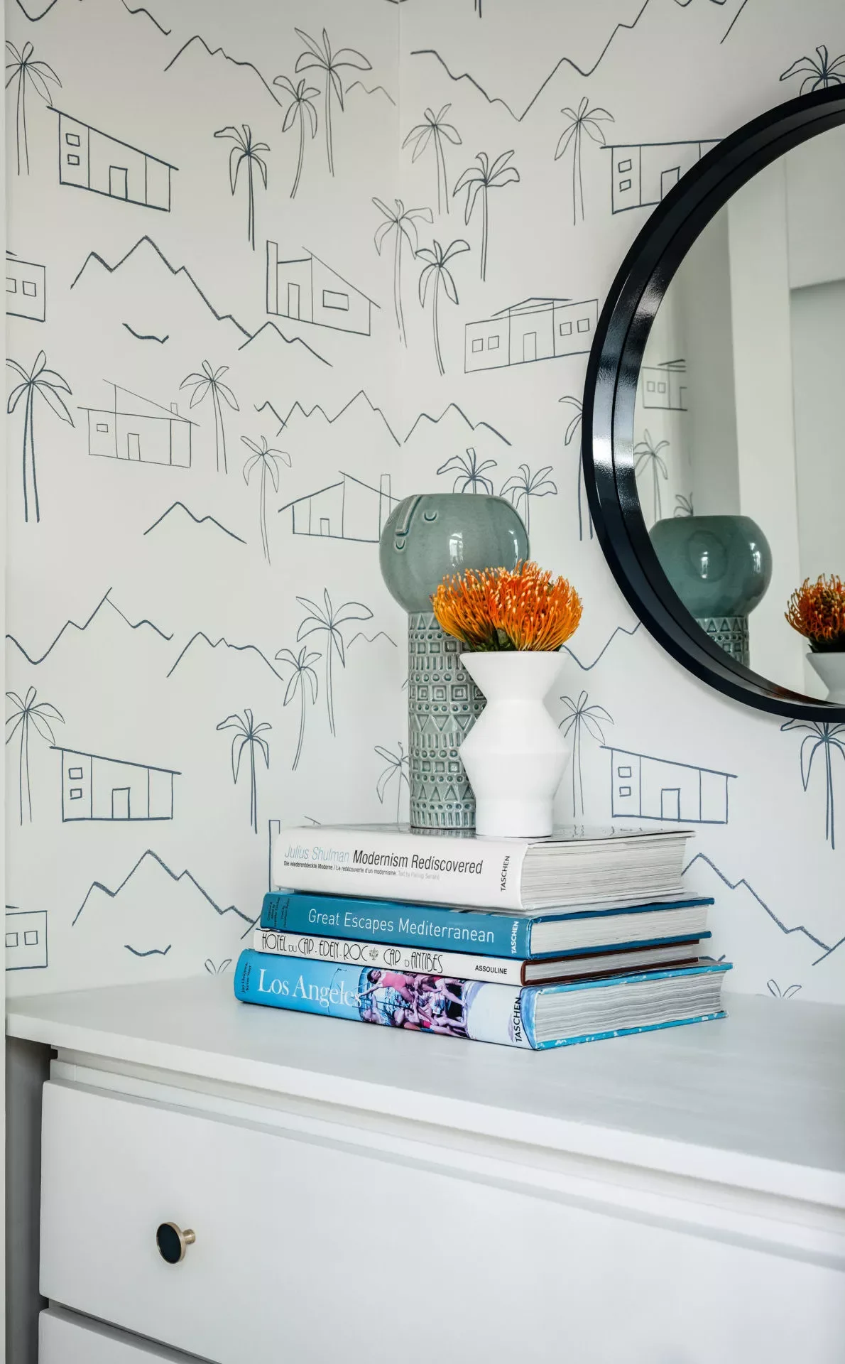 36 Beautiful Dresser Styling Ideas That Will Transform Your Bedroom 11 Display a Collection of Books in a Stylish Stack