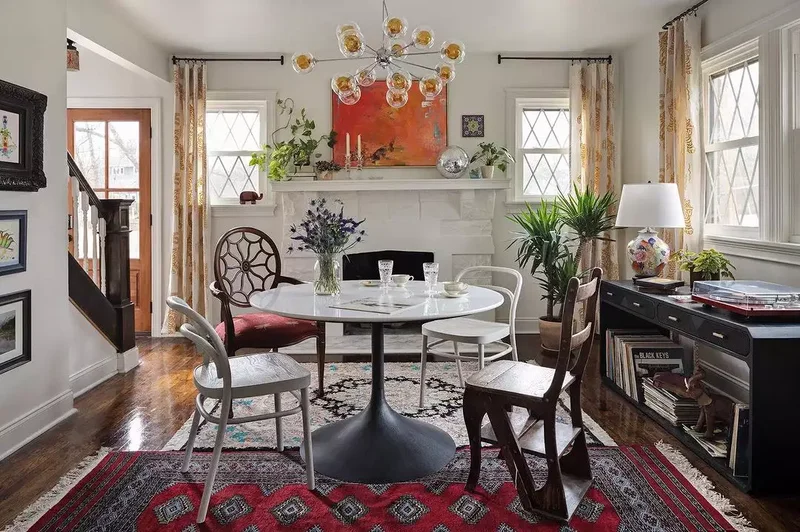 44 Beautiful Fireplace Mantel Styling Ideas 24 Display a Disco Ball