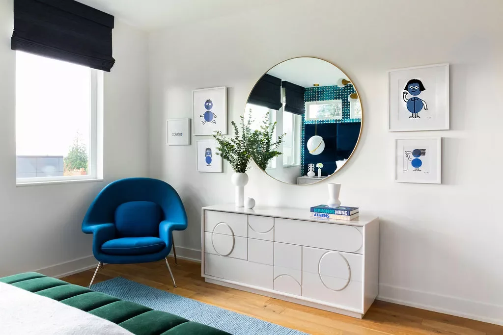 36 Beautiful Dresser Styling Ideas That Will Transform Your Bedroom 30 Display a Mirror and Art