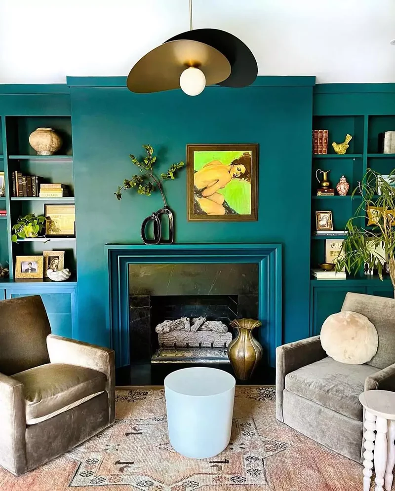 44 Beautiful Fireplace Mantel Styling Ideas 10 Display a Unique Vase