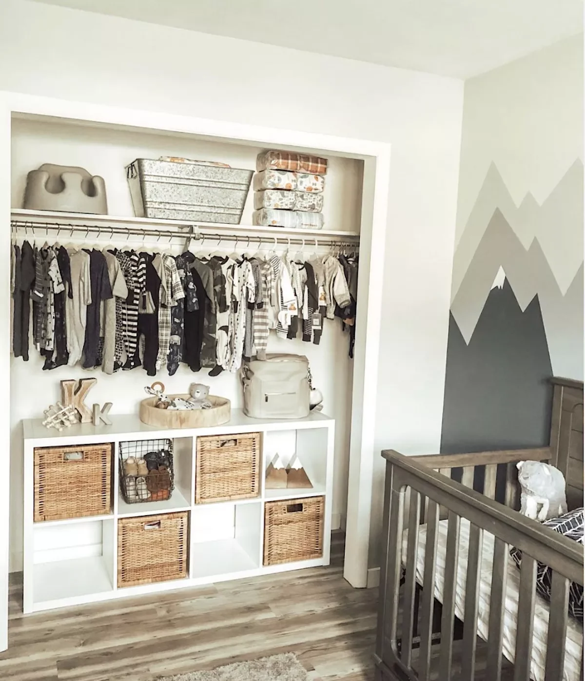 15 Tiny Nursery Ideas That Maximize Small Spaces Ditch the Closet Door