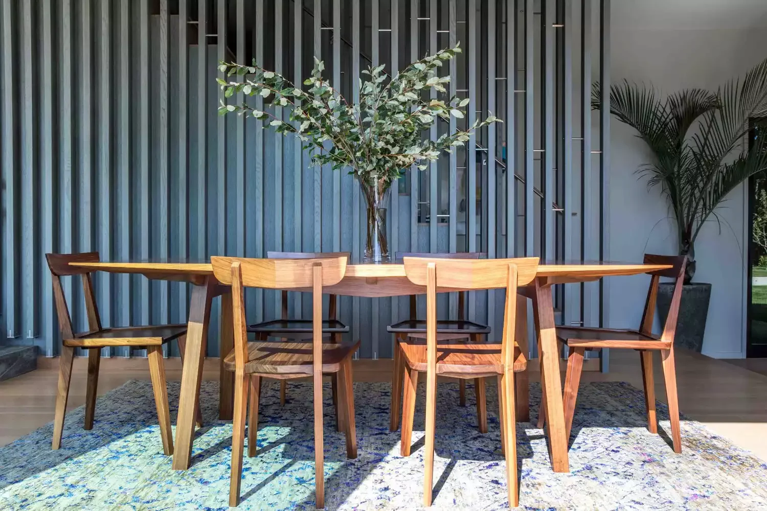 55 Wood Slat Wall Accent Ideas That Make Any Room Look Incredible Divide the Dining Area