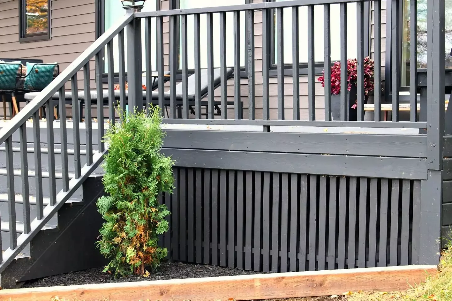 17 DIY Outdoor Decorating Projects to Transform Your Home's Landscape Do It Yourself Deck Skirting