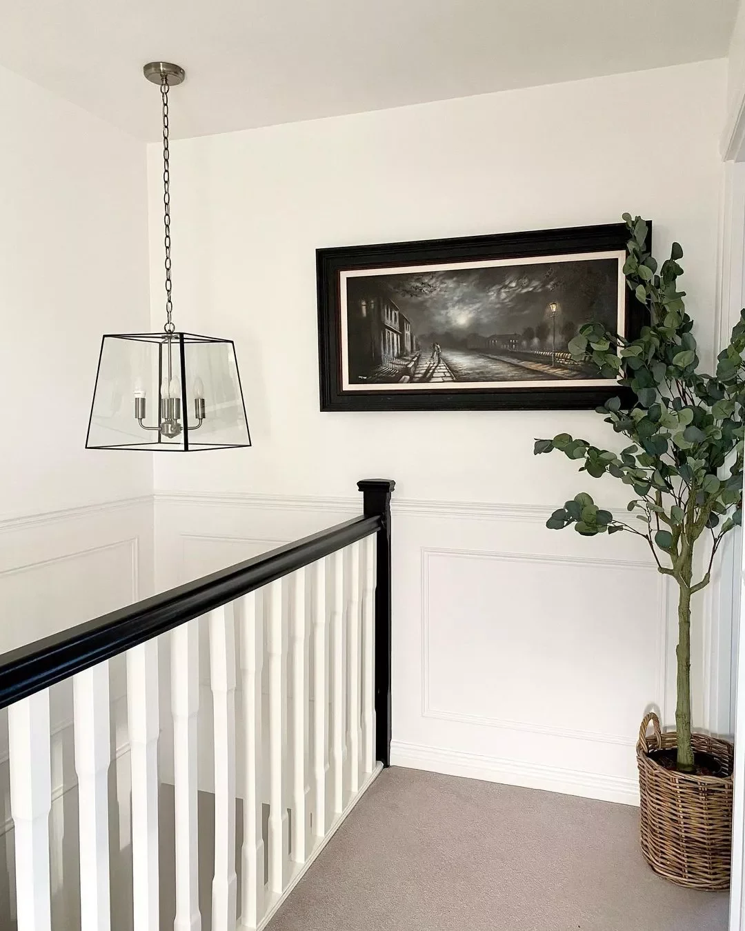 24 Creative Staircase Landing Decorating Ideas to Transform Your Space 15 Don