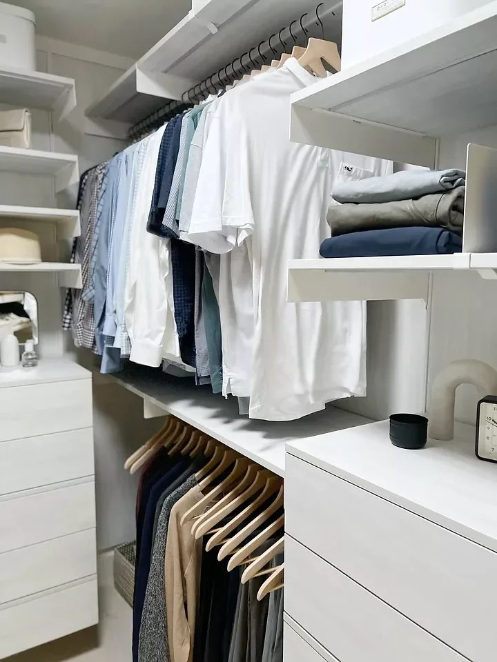 30 Brilliant Storage Solutions to Transform Your Small Apartment Double Closet Hanging Space