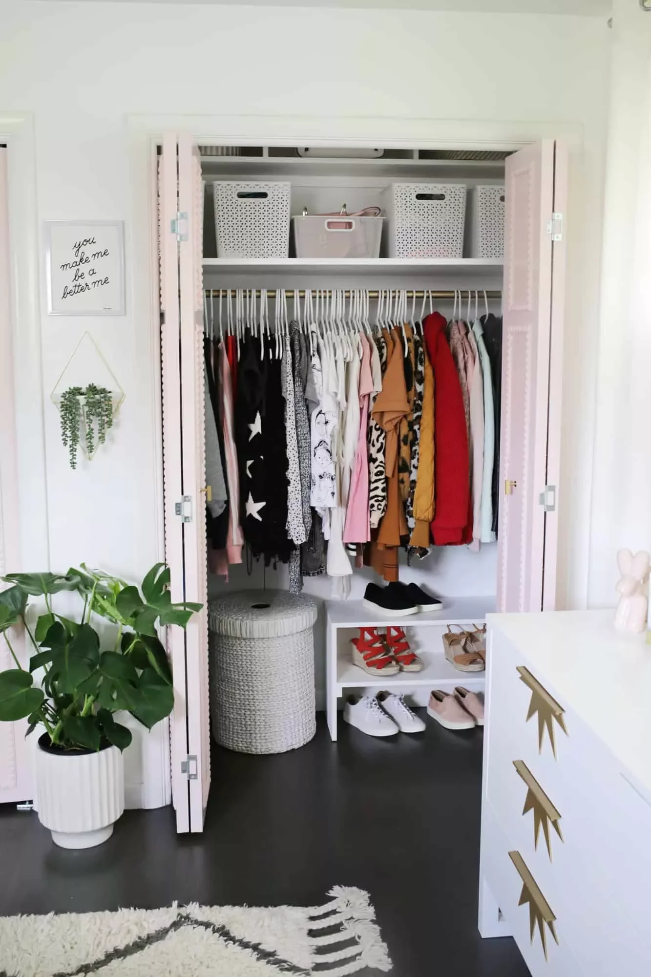 30 Closet DIY Projects You Can Actually Tackle This Weekend Double-Height Shelving