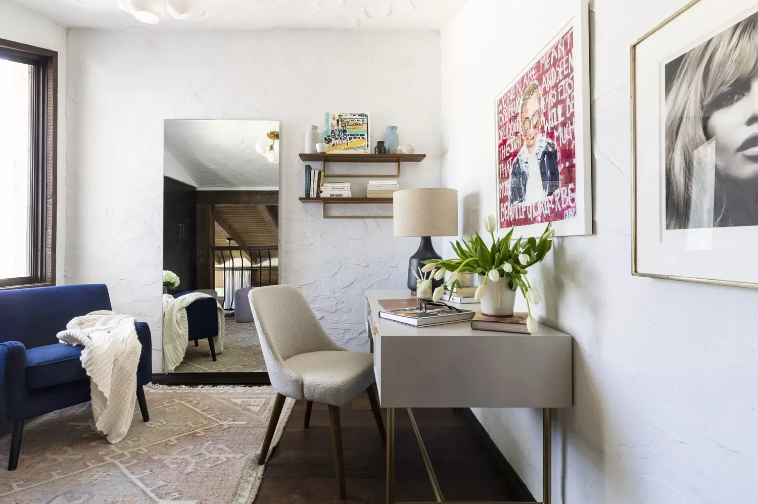 45 Creative Home Office Decorating Ideas That Transform Your Workspace Double Space With a Mirror