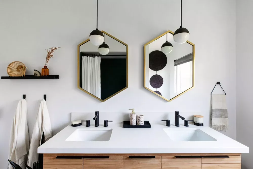 25 Bathroom Mirror Ideas That Make Any Space Feel Massive Double Vanity Mirrors