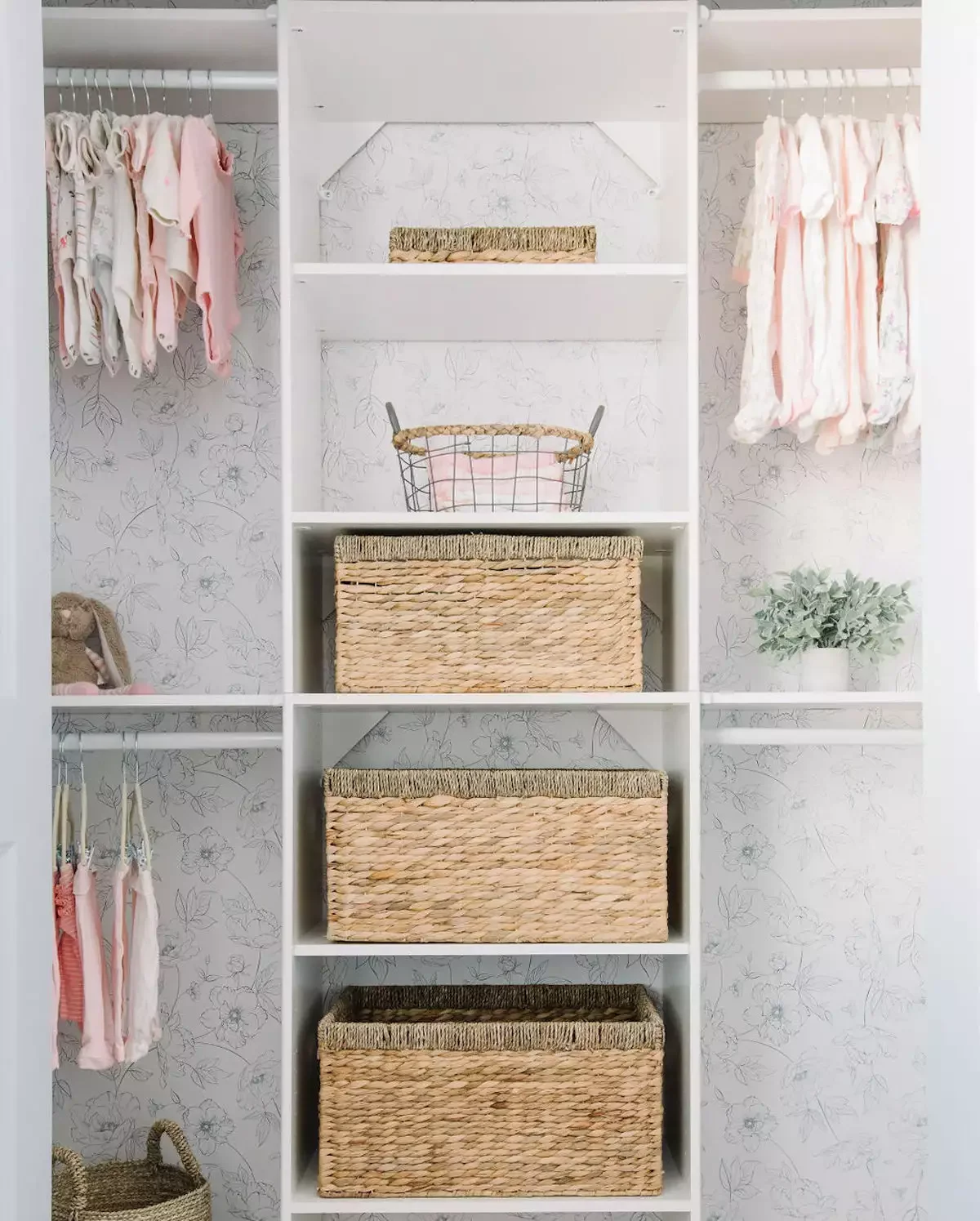 15 Tiny Nursery Ideas That Maximize Small Spaces Double Your Closet Space