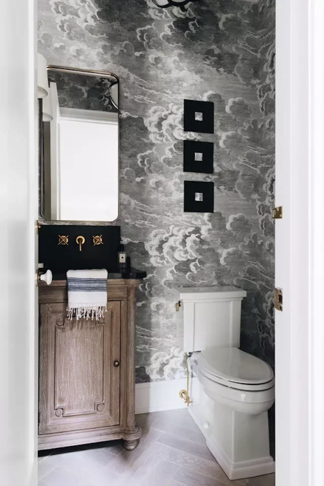 32 Clever and Stylish Ways to Store Your Towels Drape Over the Vanity