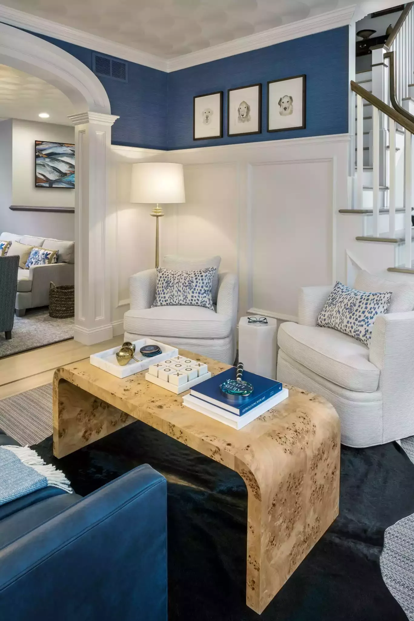 25 Chair Rail Designs That Transform Any Room Into Something Special 5 Dress Up a Staircase Wall