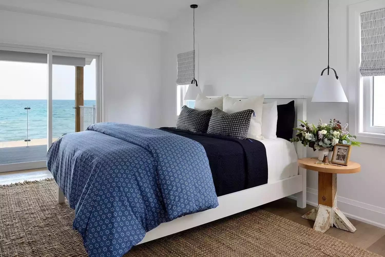 55 Stunning Blue Bedroom Ideas to Transform Your Space Into a Peaceful Haven 37 Dress the Bed in Blue