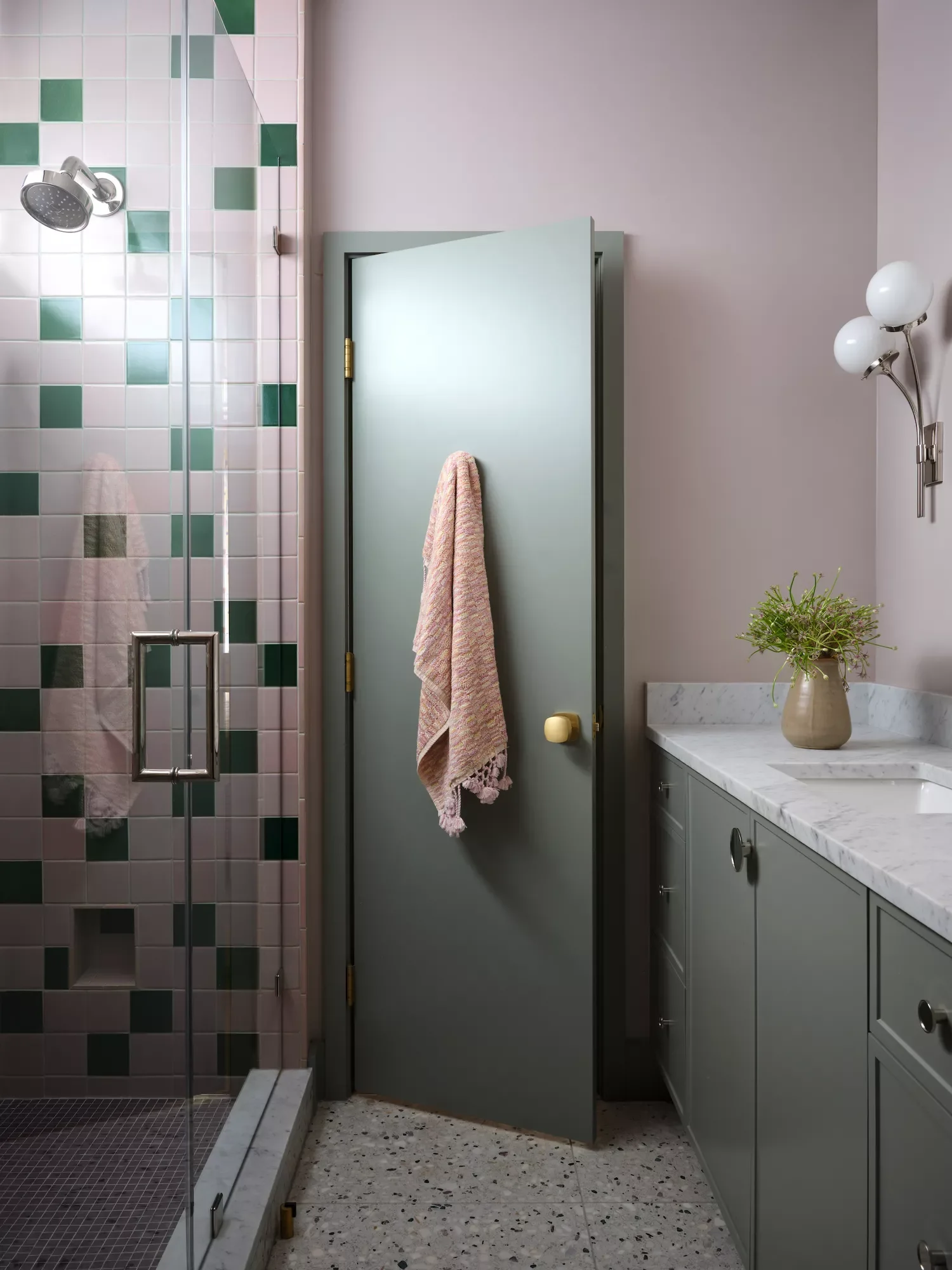 30 Professional Designer Paint Colors That Transform Any Bathroom 16 Dusty Mauve