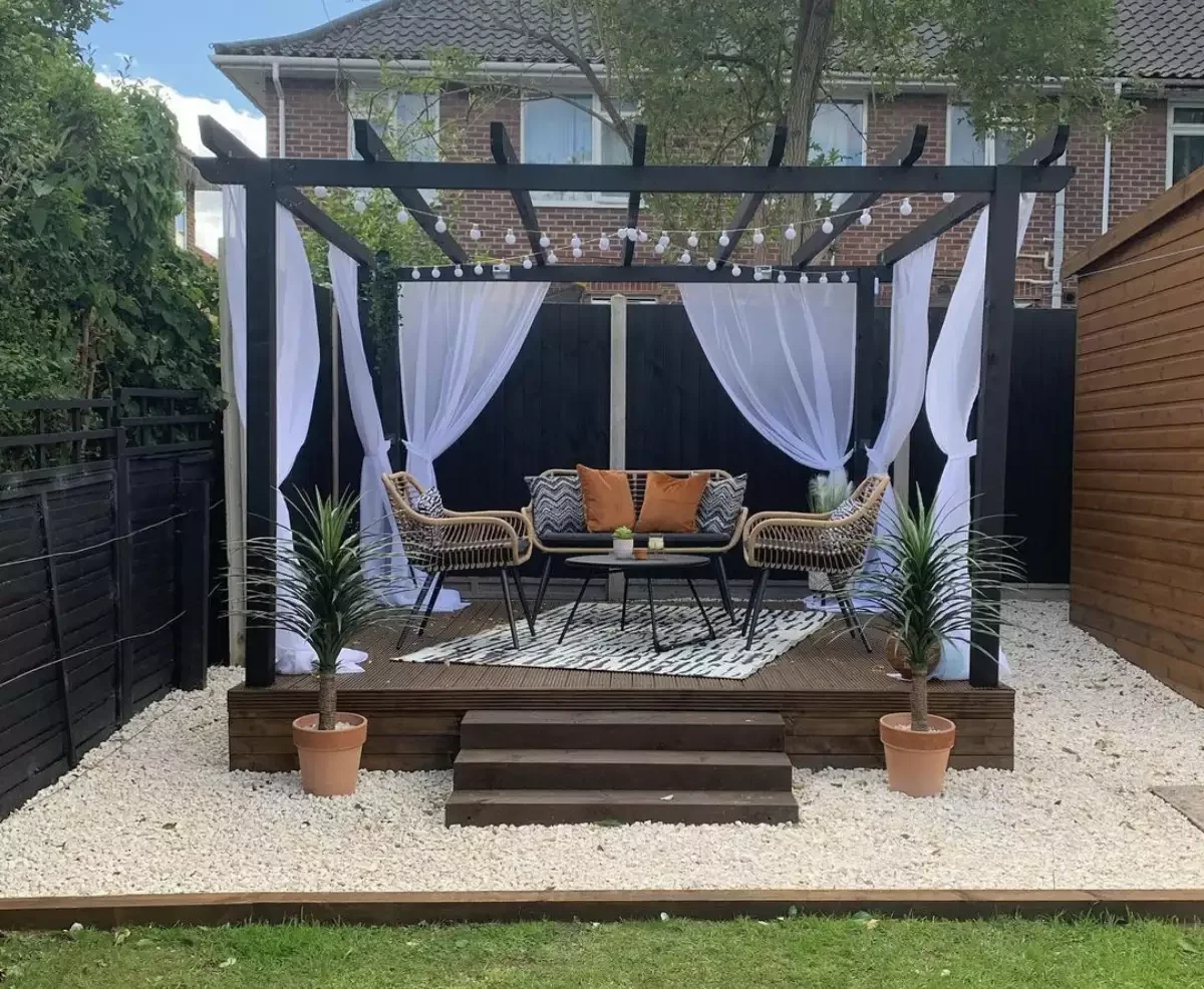 31 Stunning Pergola Ideas to Transform Your Backyard Into a Stylish Retreat 22 Elegant Freestanding Pergola