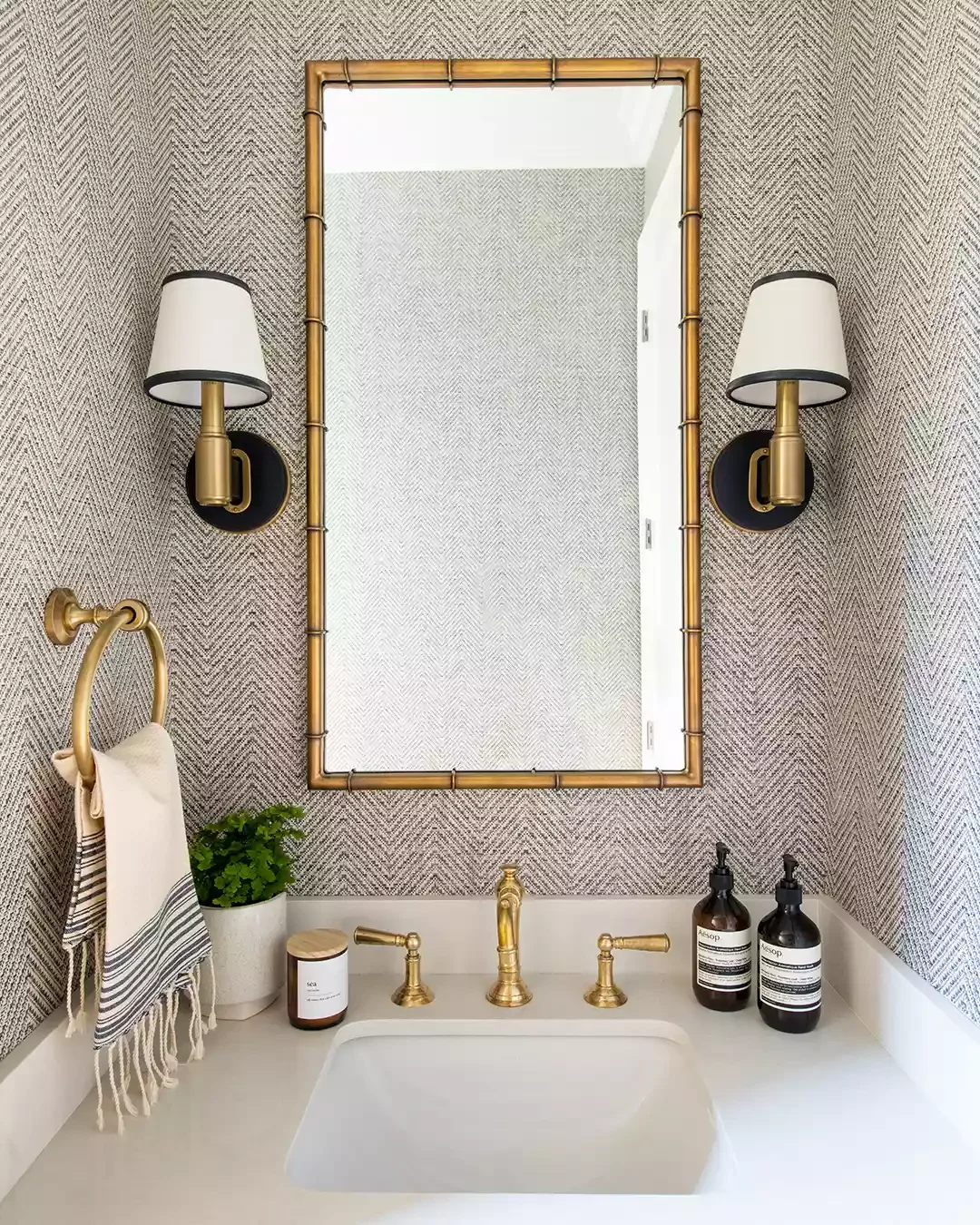 43 Stunning Powder Room Design Ideas to Transform Your Half Bath 29 Elevate Nautical Design