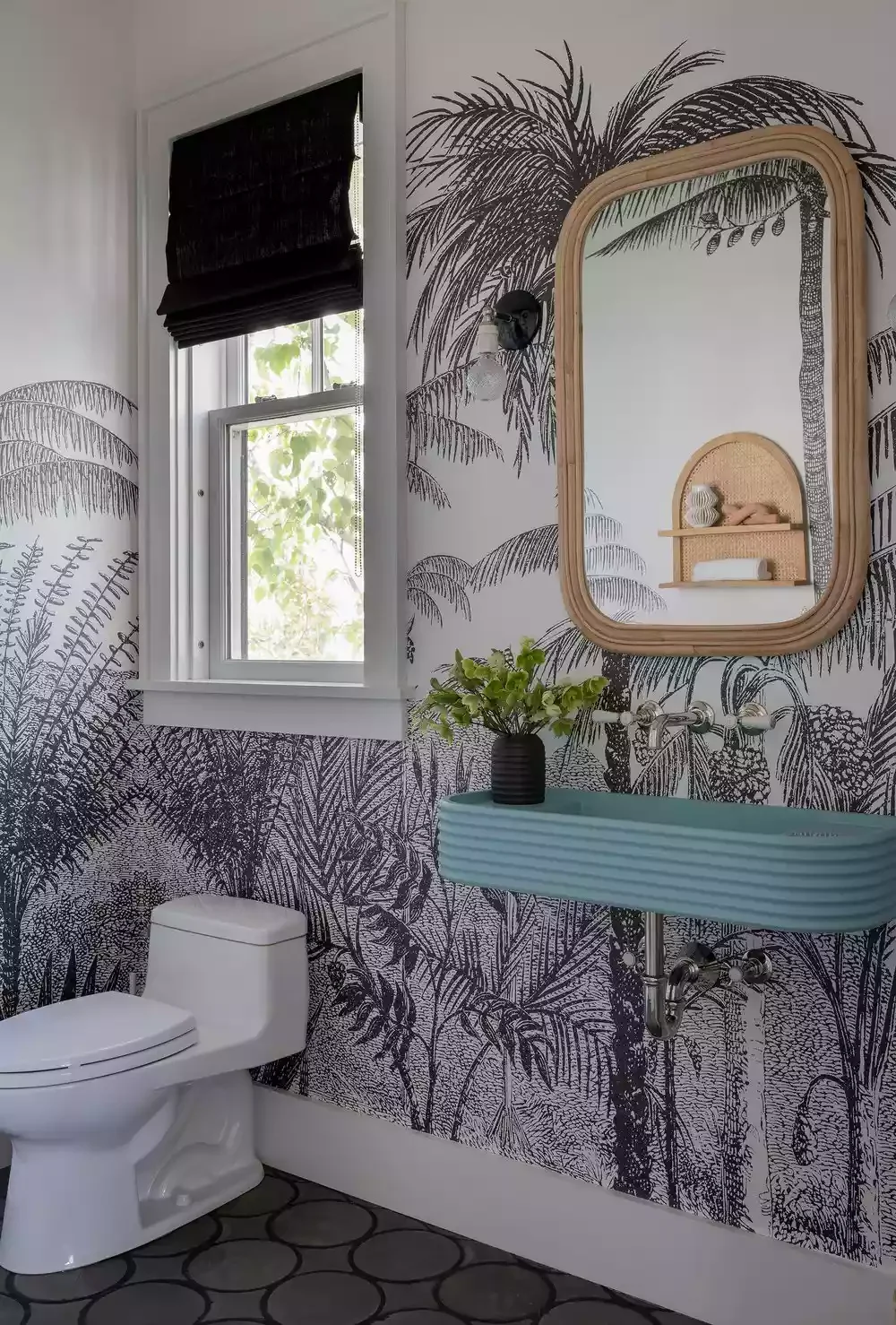 30 Bathroom Wall Decor Ideas That Refresh Your Space This Year Elevate With a Mural
