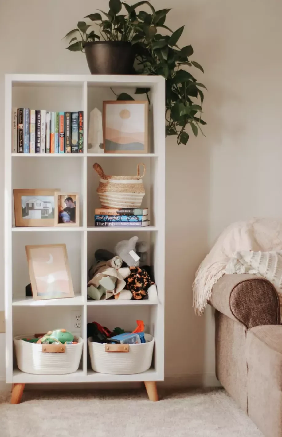 15 Brilliant IKEA Living Room Hacks That Look Like Designer Pieces 13 Elevate Your Storage