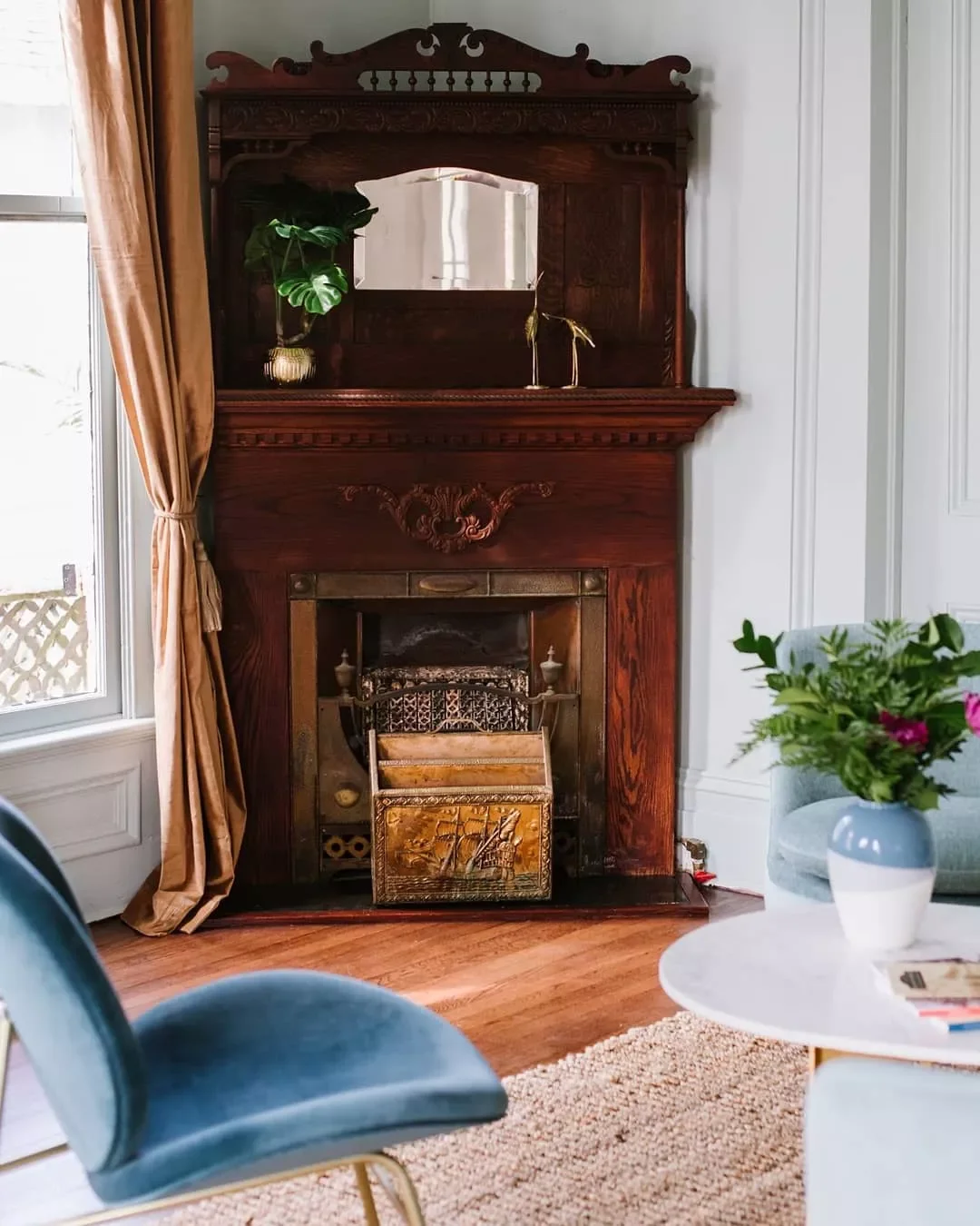 25 Stunning Corner Fireplace Ideas That'll Transform Your Living Space 4 Embrace Design Details