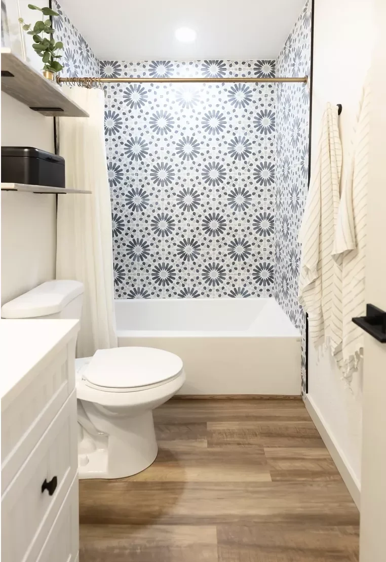 35 Stunning Shower Transformations That Will Elevate Your Bathroom 14 Embrace Pattern