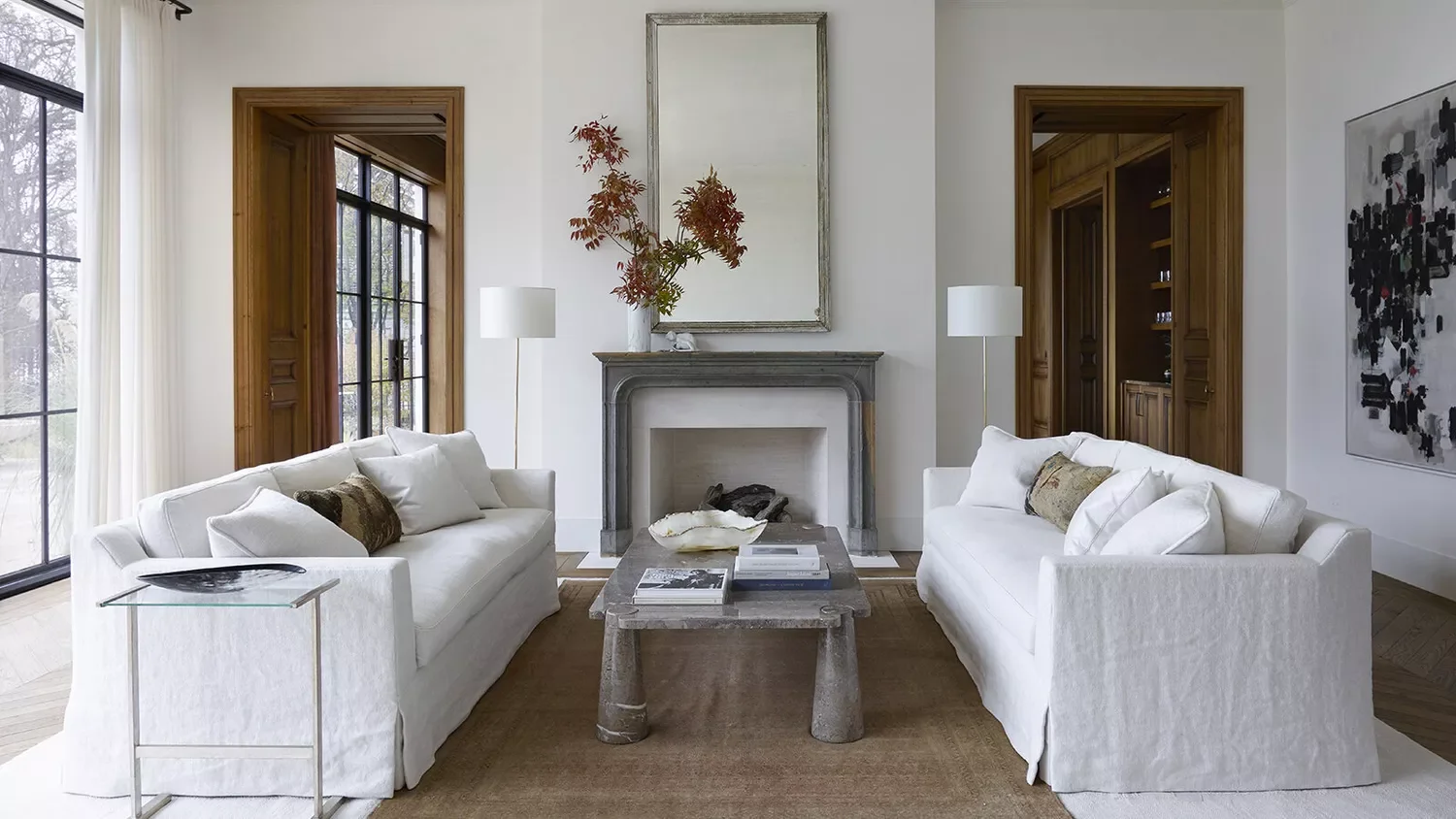 40 Stunning Minimalist Living Room Ideas That Showcase Effortless Style 14 Embrace Symmetry