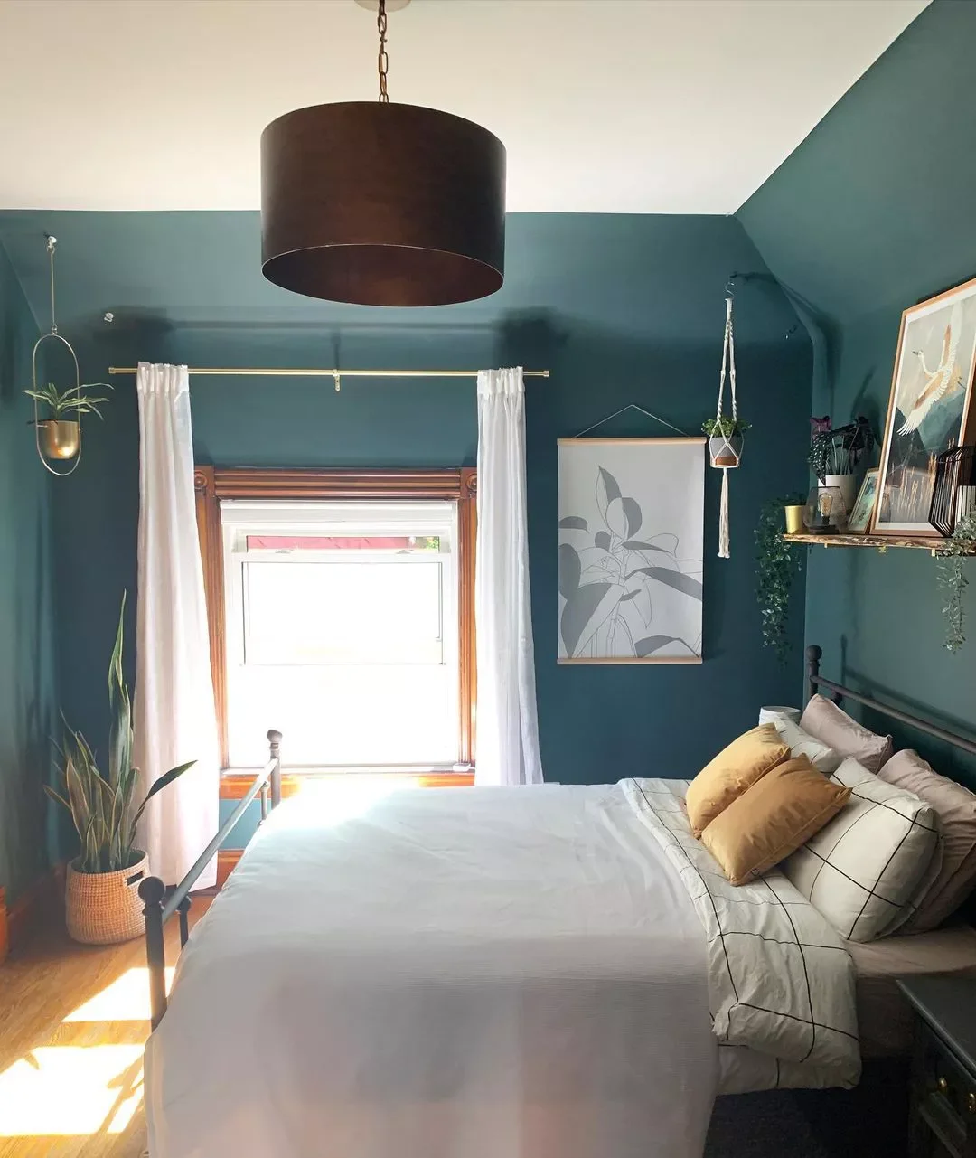 32 Stunning Teal Bedroom Designs That Will Transform Your Space 33 Embrace Teal and Brass