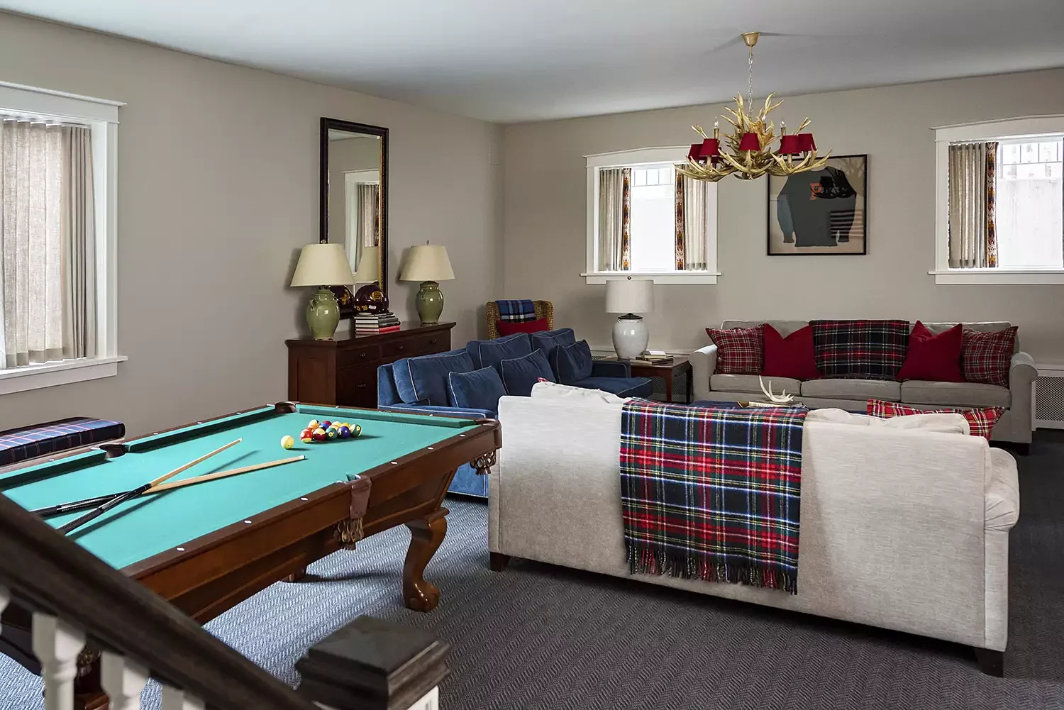49 Stylish Game Room Ideas That Blend Fun with Design Embrace a Collegiate Look