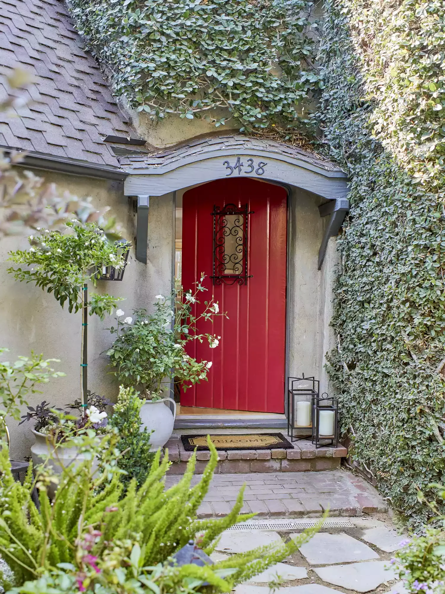 40 Creative House Number Ideas That Will Transform Your Home's Curb Appeal Embrace an Arch