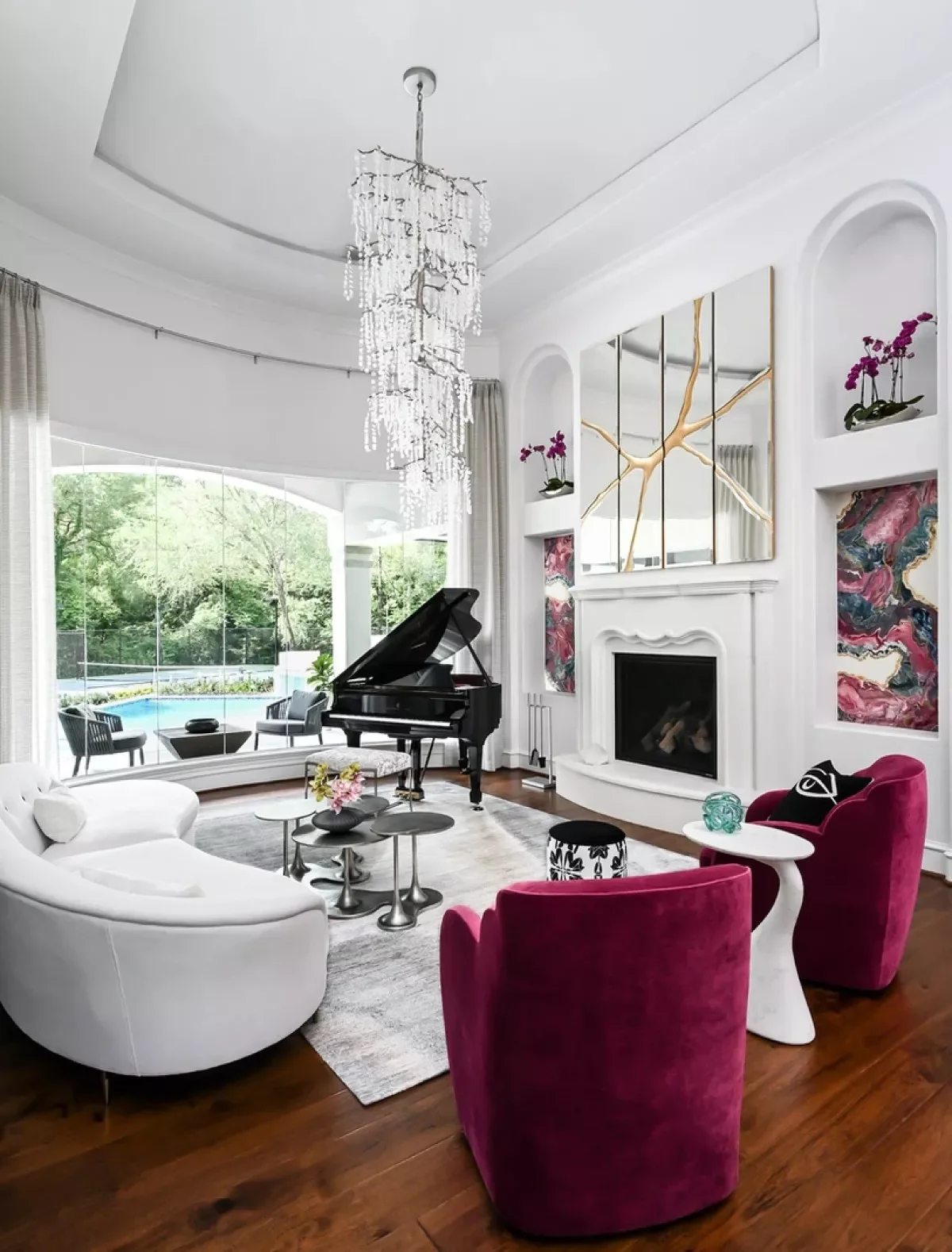 25 Stunning Tray Ceiling Designs That Transform Your Room's Fifth Wall 16 Embrace the Curves
