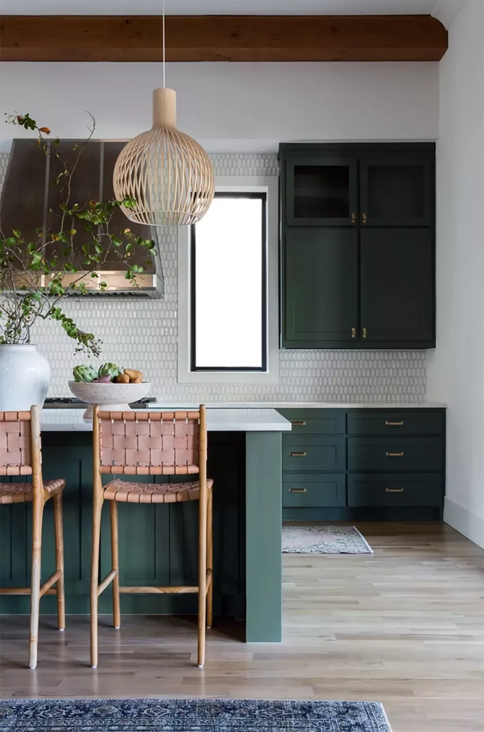 64 Stunning Kitchen Cabinet Ideas to Transform Your Space Emerald Green Cabinets