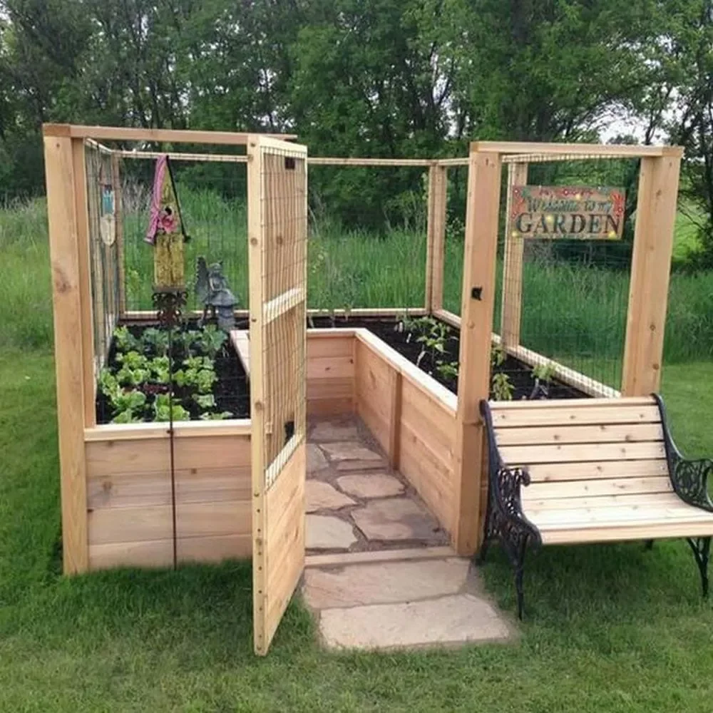 Enclosed Raised Beds