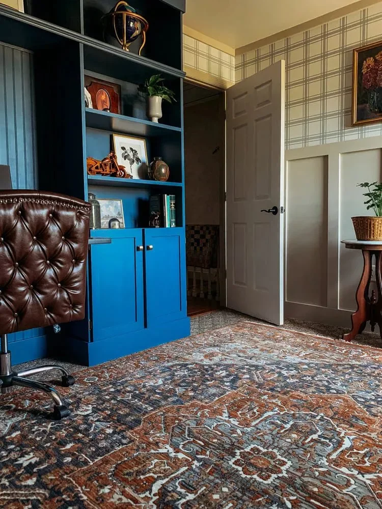 30 Creative Home Office Shelving Solutions to Transform Your Workspace Experiment With Bold Paint