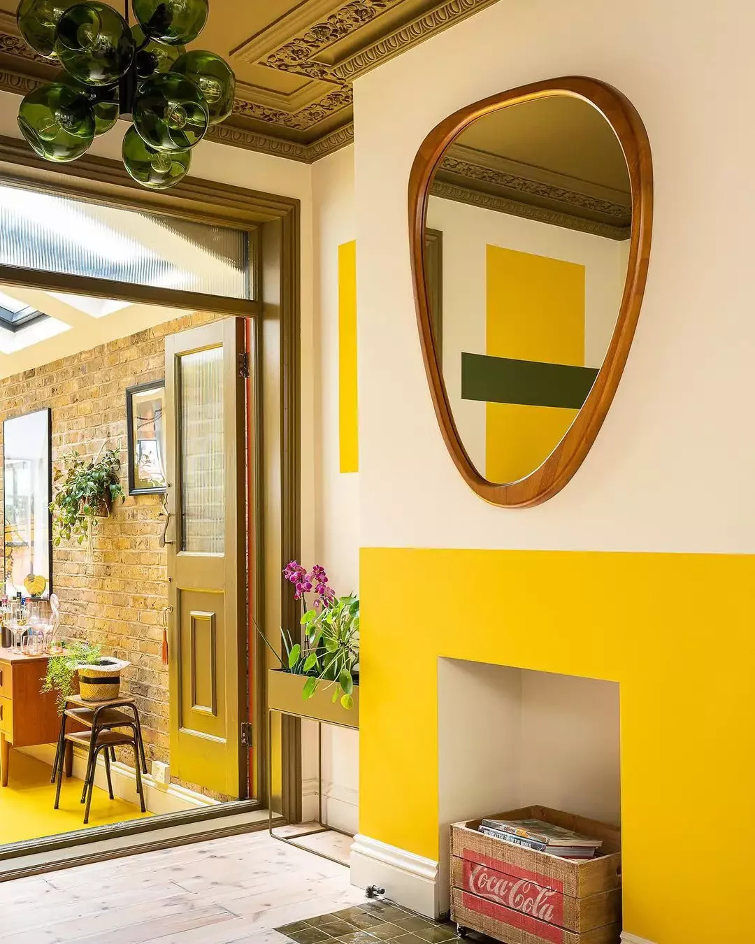 20 Stunning Yellow Living Room Ideas That Will Transform Your Space 6 Experiment With Color Blocking