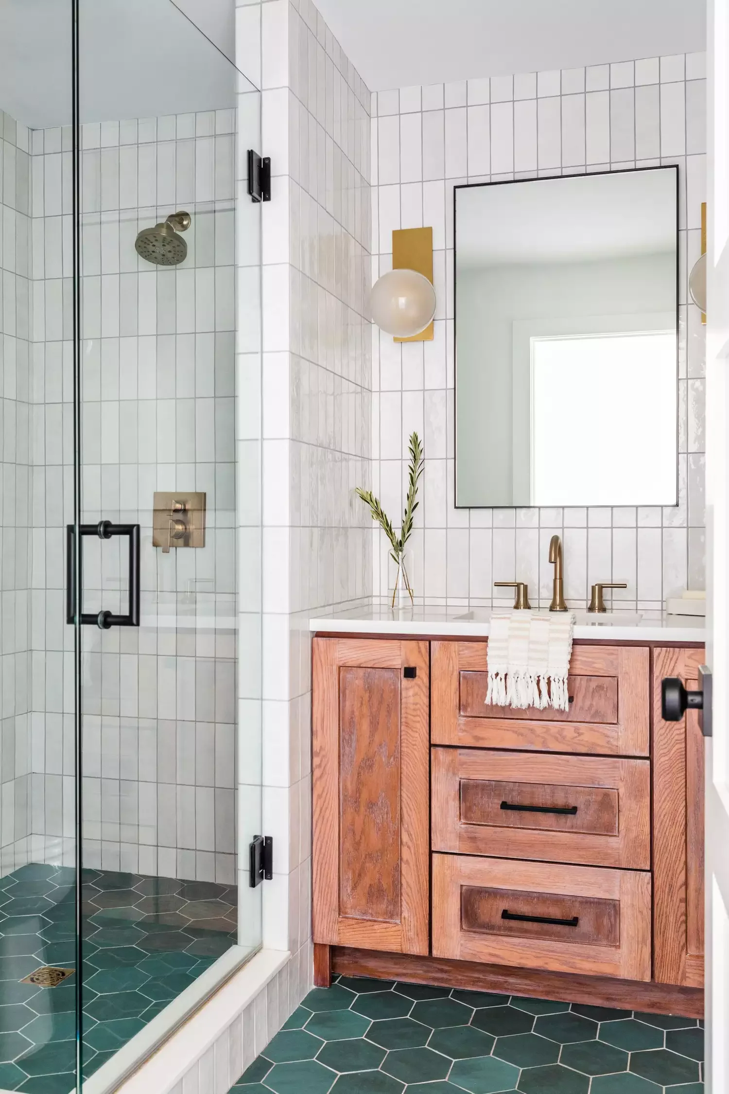 20 Stunning Bathroom Floor Designs That Will Transform Your Space 5 Experiment With Octagons
