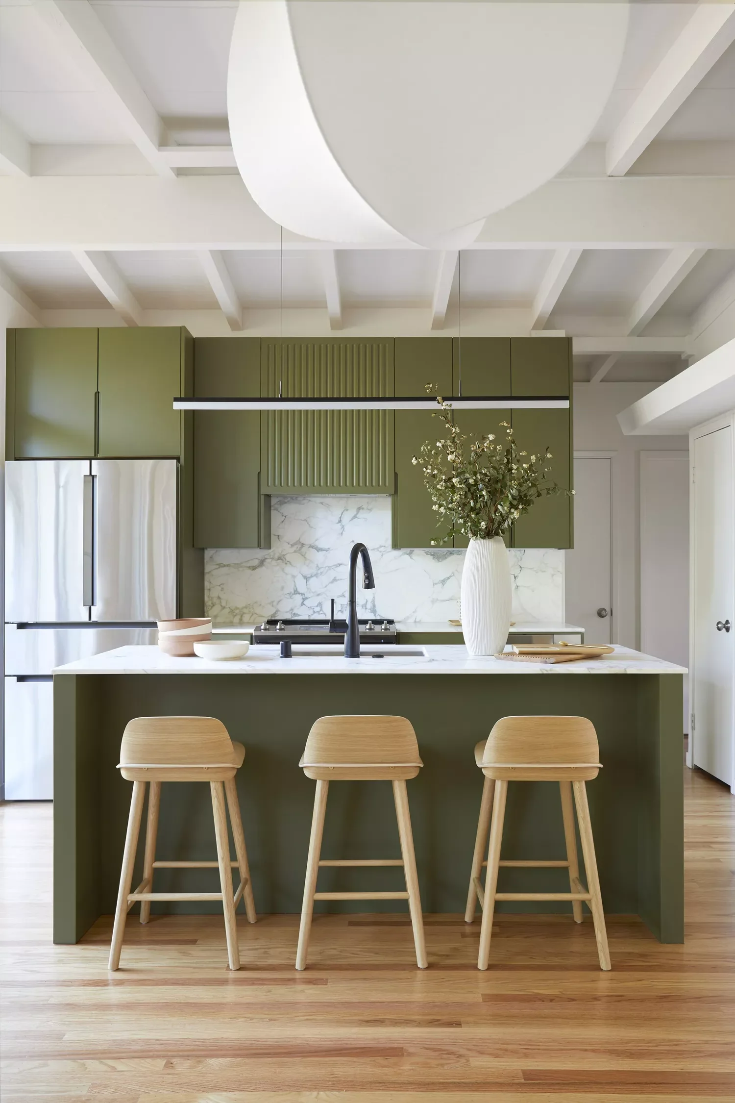 14 Stunning Kitchen Ceiling Designs That Transform Your Space 6 Expose Post-and-Beam Ceilings