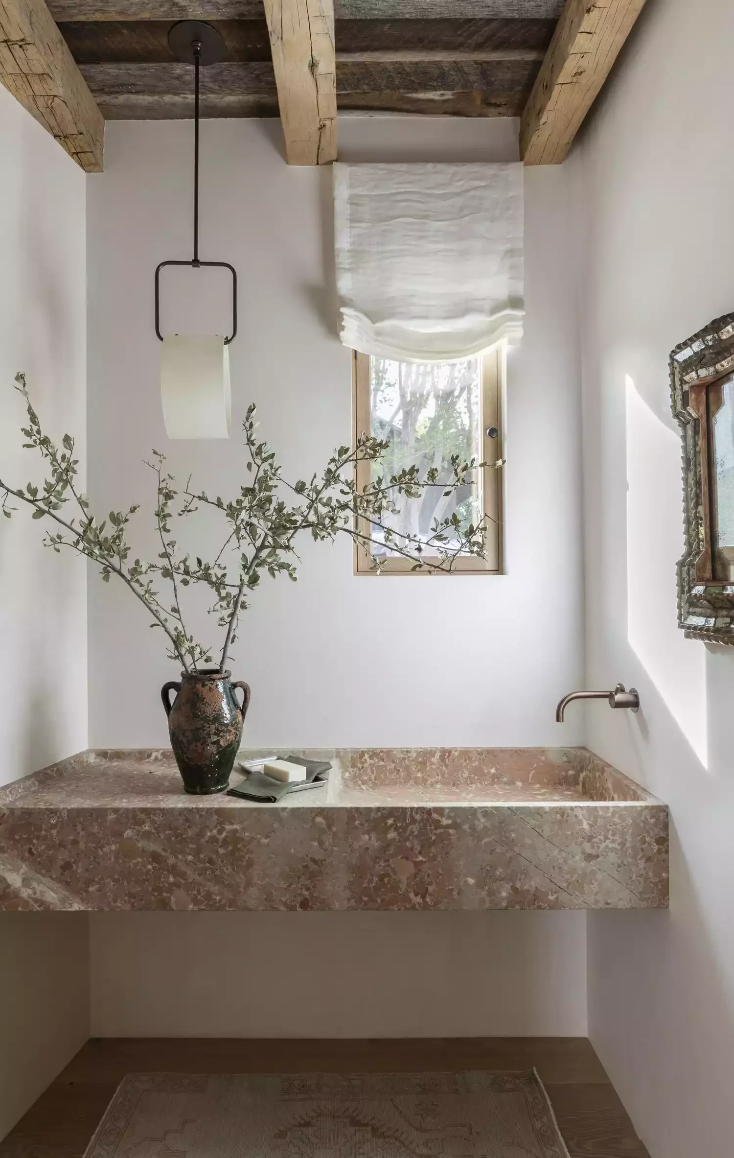 102 Stunning Bathroom Design Ideas That Will Transform Your Space Exposed Ceiling