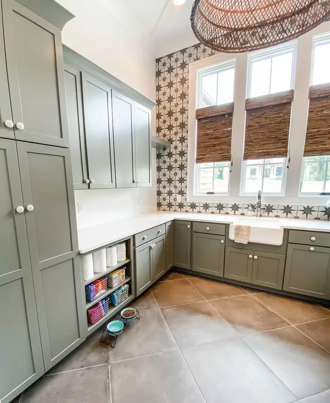 Extend Wallpaper to the Ceiling