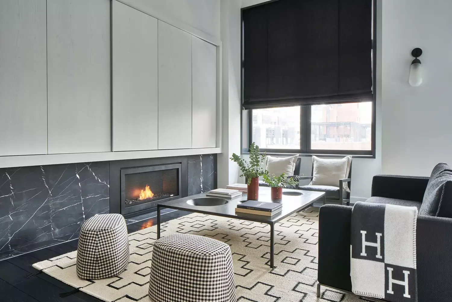 27 Stunning Linear Fireplace Ideas for Modern Homes That Combine Style and Easy Maintenance 4 Extra Wide Stone Surround