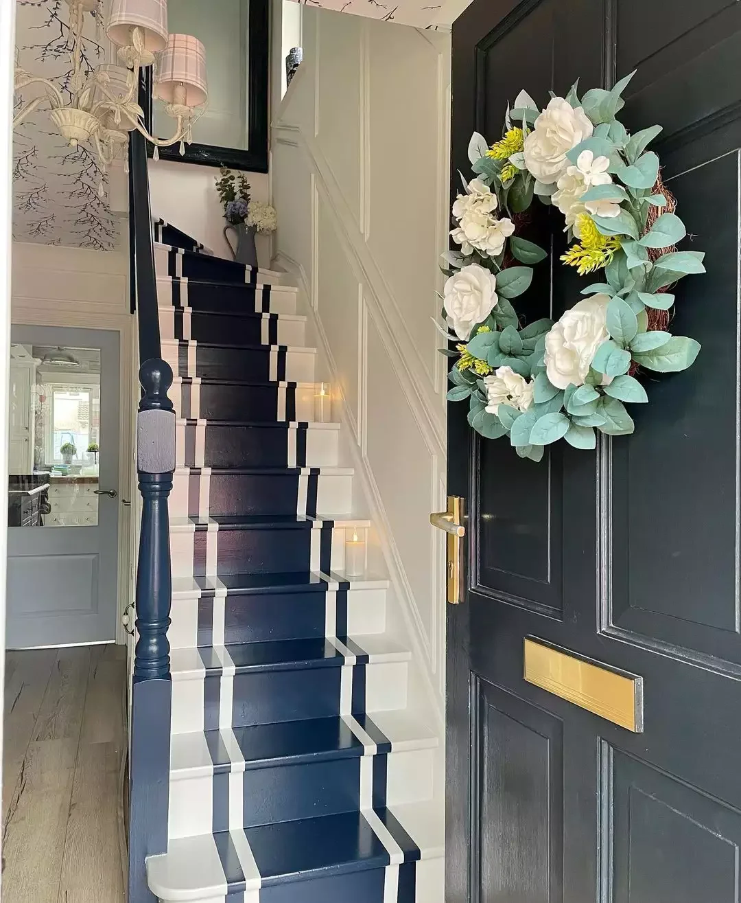 33 Creative Stair Riser Transformations That Will Elevate Your Home 26 Fake It to Make It