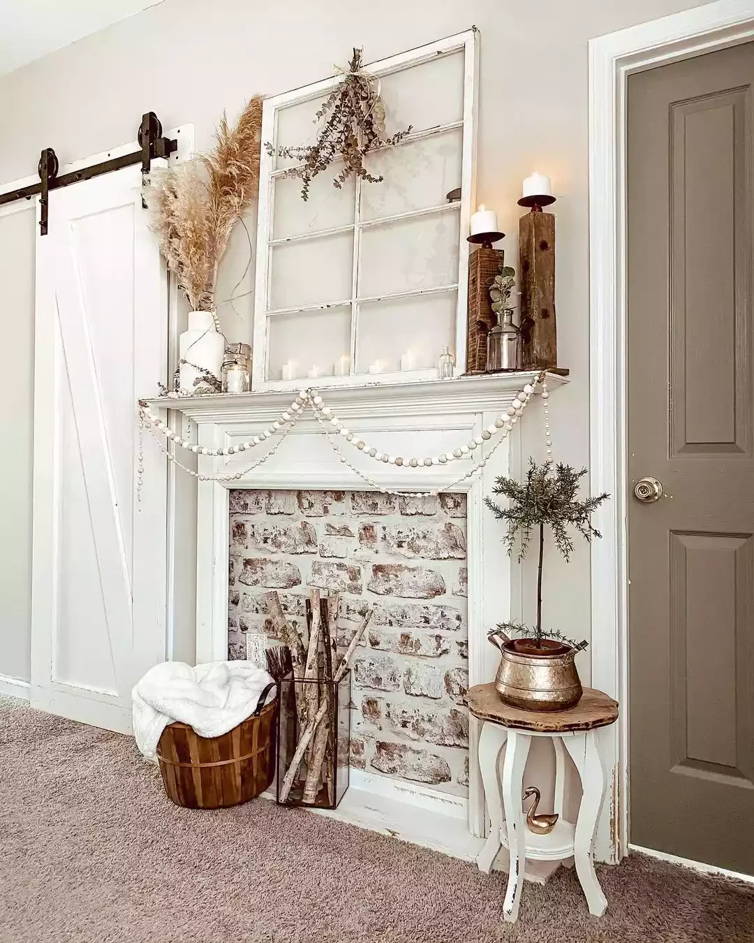 25 Creative Faux Fireplace Ideas to Transform Any Room 22 Fake Some Brick