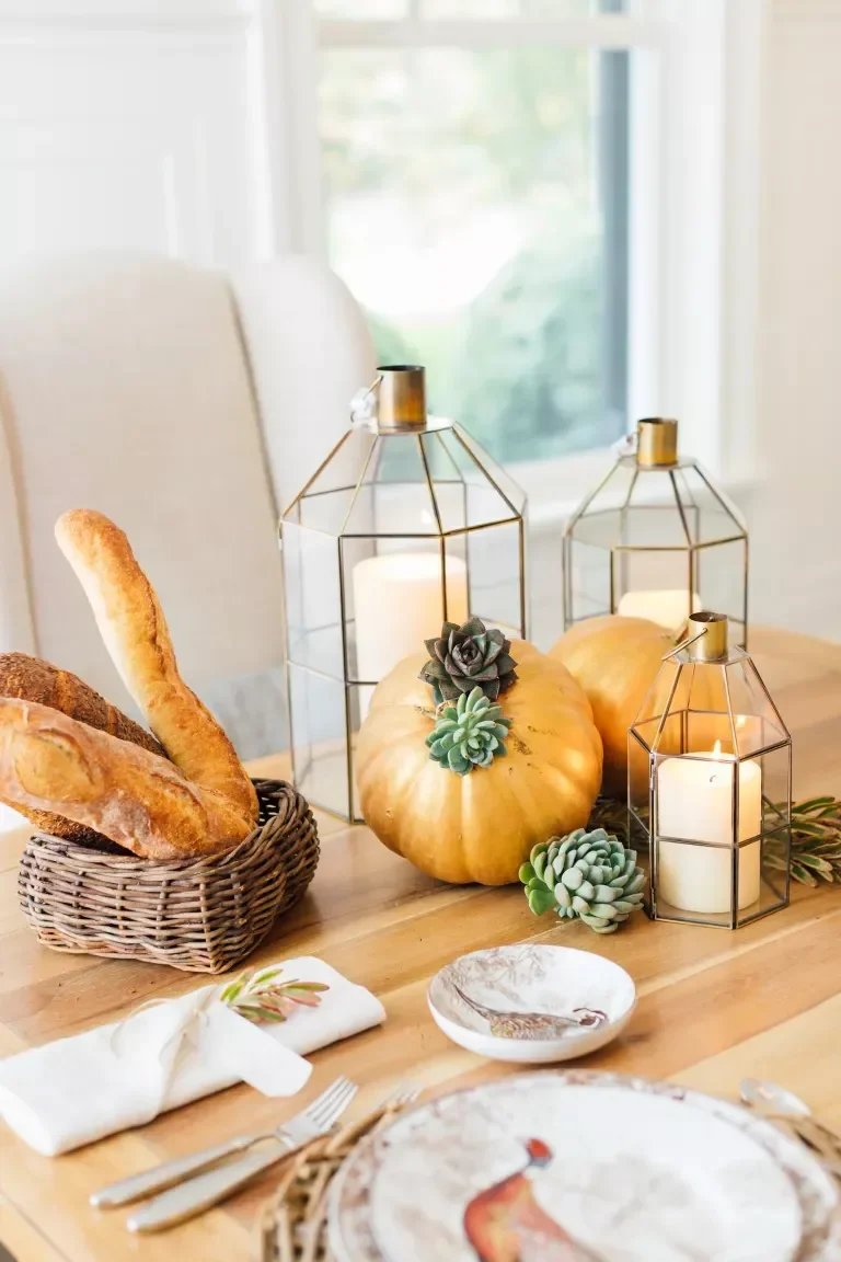 29 Stunning Fall Centerpiece Ideas to Transform Your Seasonal Table 10 Fall Centerpiece With Copper Accents