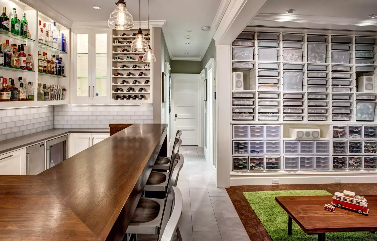 43 Basement Bar Ideas That Transform Your Space Into the Ultimate Entertainment Zone 37 Family-Friendly Basement Bar