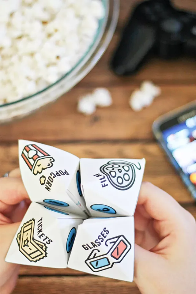 14 Charming Ideas for Creating the Perfect Backyard Movie Experience 8 Family Movie Night Picker