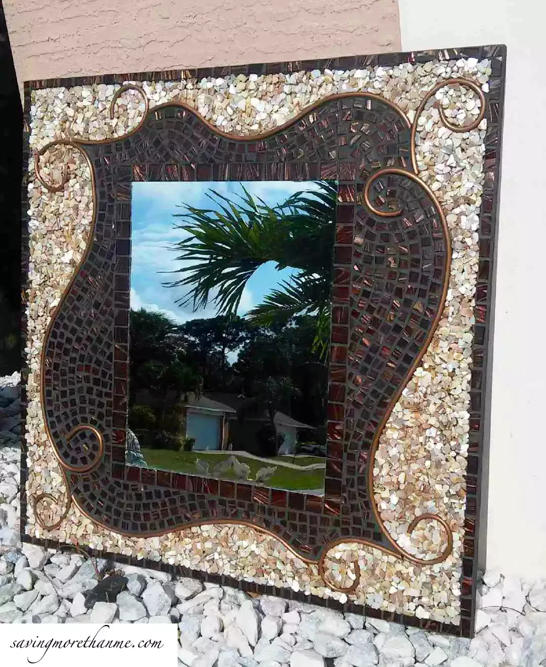 22 Creative DIY Mosaic Projects to Transform Your Home 6 Fancy Mosaic Mirror