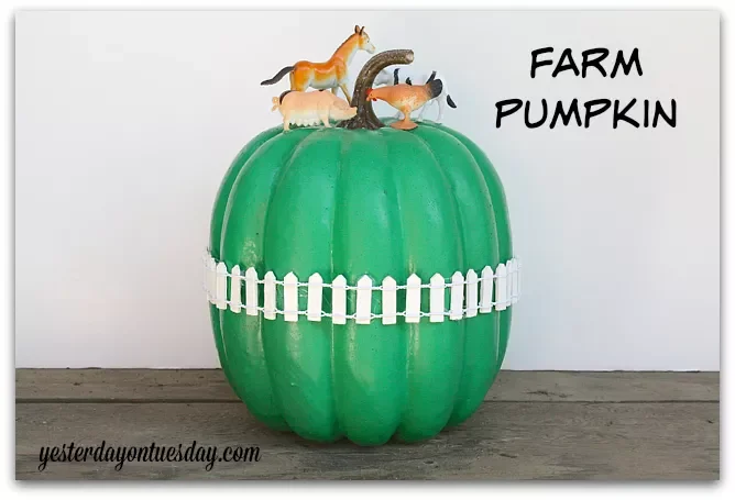 90 Creative Halloween Pumpkin Decorating Ideas to Try This Season 57 Farm Pumpkin